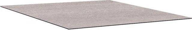 Stern Tischplatte Silverstar 2.0 Square aus Composite in Stone Light Grey, B/T: 90 x 90 cm - Bild 1
