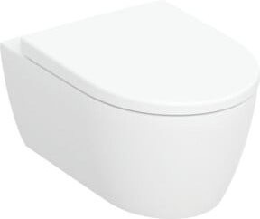 Geberit Wand-WC iCon Tiefspüler in Weiß mit Rimless-Technik und Sitz B/H: 36 x 53 cm - Bild 1