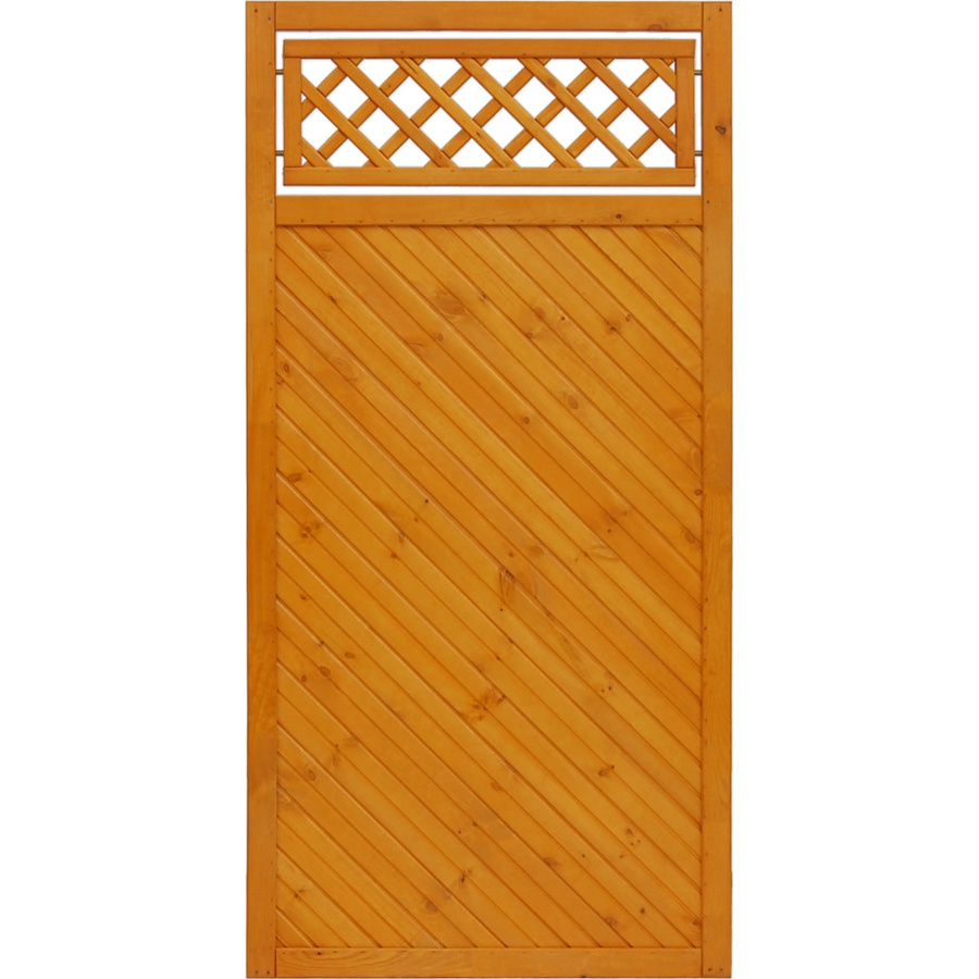 Sichtschutzzaun Toulon von Andrewex in Pinie, Farbe Braun, H: 180 cm, B: 90 cm - Bild 2