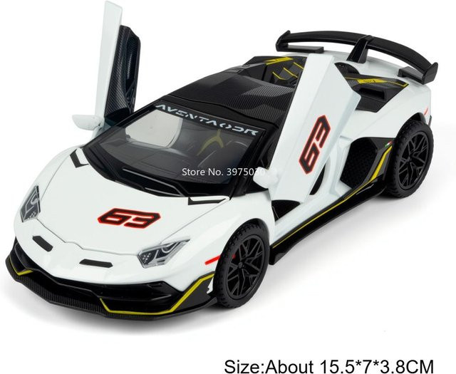 Linyi toy car Lambor Svj63 Autos, Spielzeug Modelle, 1:32, ab 14 Jahre - Bild 1