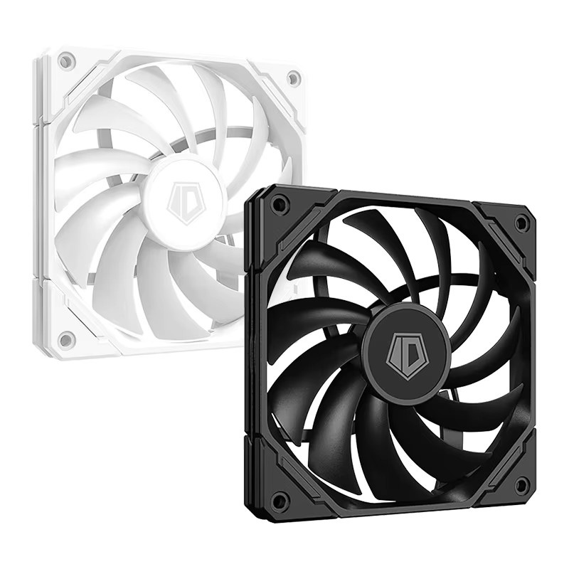 ID COOLING TF-12015 Gehäuselüfter, 12 V, 4-polig, PWM, 500–2200 U/min, ultradünn, Höhe: 15 mm - Bild 3