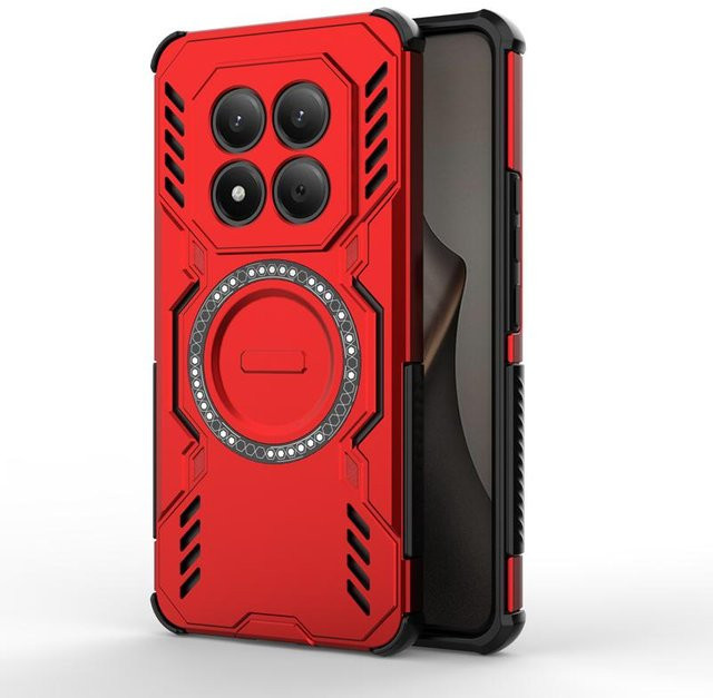 ELVEV Stoßfeste Magnetische Hülle für Xiaomi Redmi Note 15 15 Pro Plus 5G 4G aus PC und TPU mit Wärmeableitung - Bild 1
