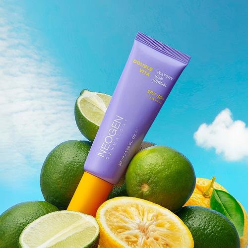 NEOGEN Double Vita Watery Sun Serum, 50 ml, LSF 50+ - Bild 1