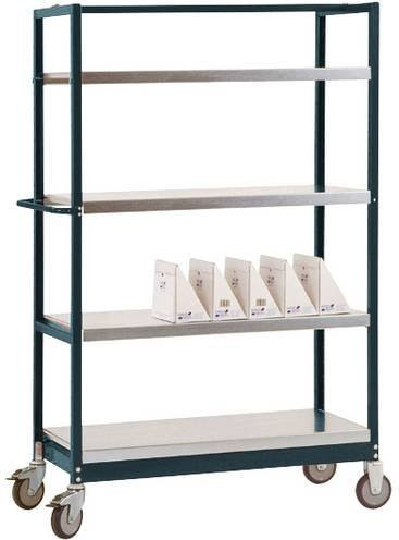 Manuflex Etagenwagen TV3142.7016 aus Stahl in Anthrazit - Bild 1