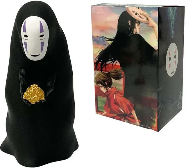 Spirited Away Gesichtsloser Männlicher Hayao Miyazaki Charakter, PVC-Actionfiguren-Set - Bild 1