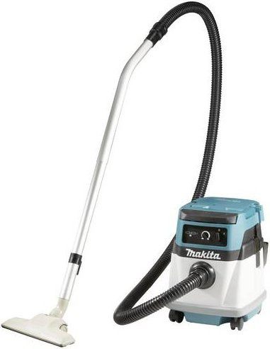 Makita Akku-Handstaubsauger DVC150LZ Nass+Trocken 15L Petrol - Bild 1