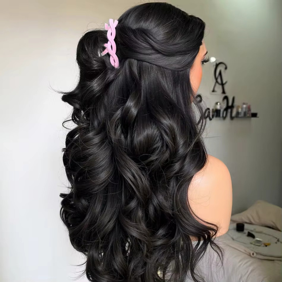 Happy Monday Perücke, 36 Zoll, Body Wave, Transparent Lace Front, 300% Echthaar - Bild 6