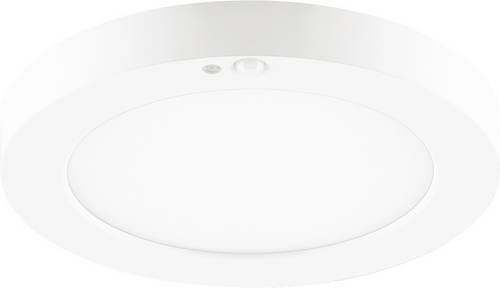 EVN LPRV170125BM LED-Deckenleuchte in Weiß mit Bewegungsmelder und Dämmerungssensor als Einbau-Panel für Wohnzimmer, Flur oder Home-Office - Bild 1