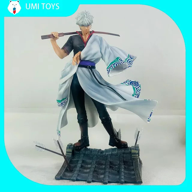 Bandai Gintama Sakata Gintoki Actionfigur, 30cm, Kunststoff, Bunt / Mehrfarbig - Bild 1