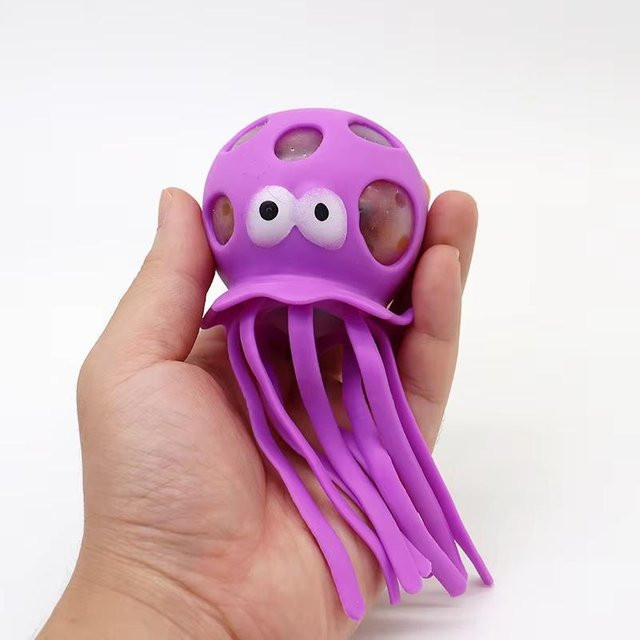 Binchi Outdoor Product Oktopus Stressbälle, Knetbälle, Sensorische Fidget Spielzeuge - Bild 1