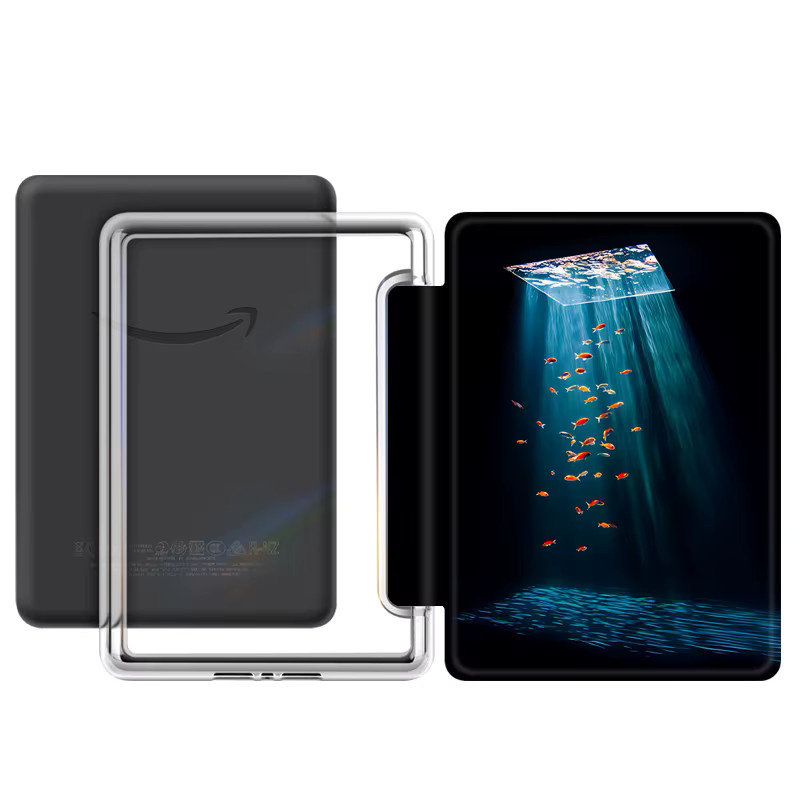 Greliana Acryl-Schutzhülle für Kindle Paperwhite, Transparent, Weiß - Bild 2