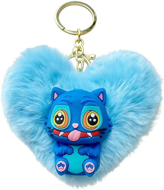 Schlüsselanhänger Anime-Figur, blue, Unisex - Bild 1