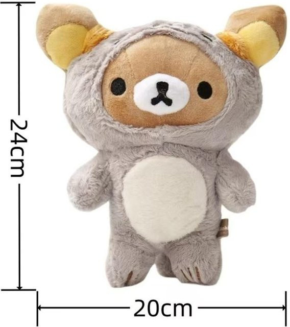 Yiran toy Rilakkuma Weißer Bär, Plüschtier, 20cm - Bild 1