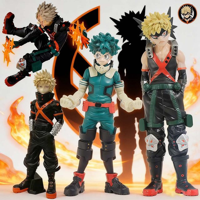 Bandai Boku no Hero Academia Bakugo Katsuki Actionfigur, Einzelfigur - Bild 1