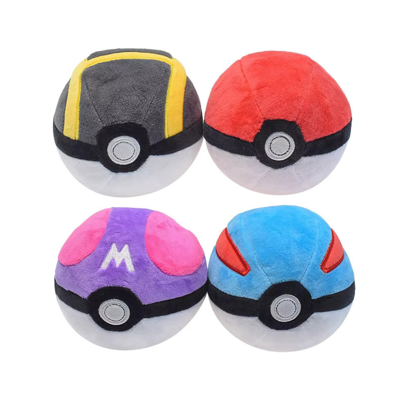 TAKARA TOMY Pokémon Pokeball Plüsch, Bunt / Mehrfarbig - Bild 1