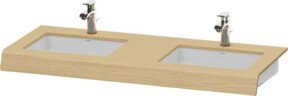 Duravit Waschtisch-Konsole DuraStyle in Eiche natur, B/T/H: 80 x 55 x 10 cm - Bild 1