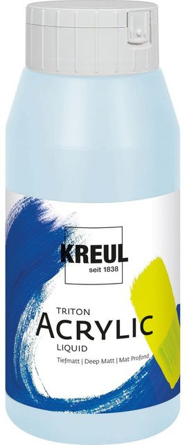 KREUL Triton Acryl-Flüssigfarbe Himmelblau hell für Kunststoff - Bild 1