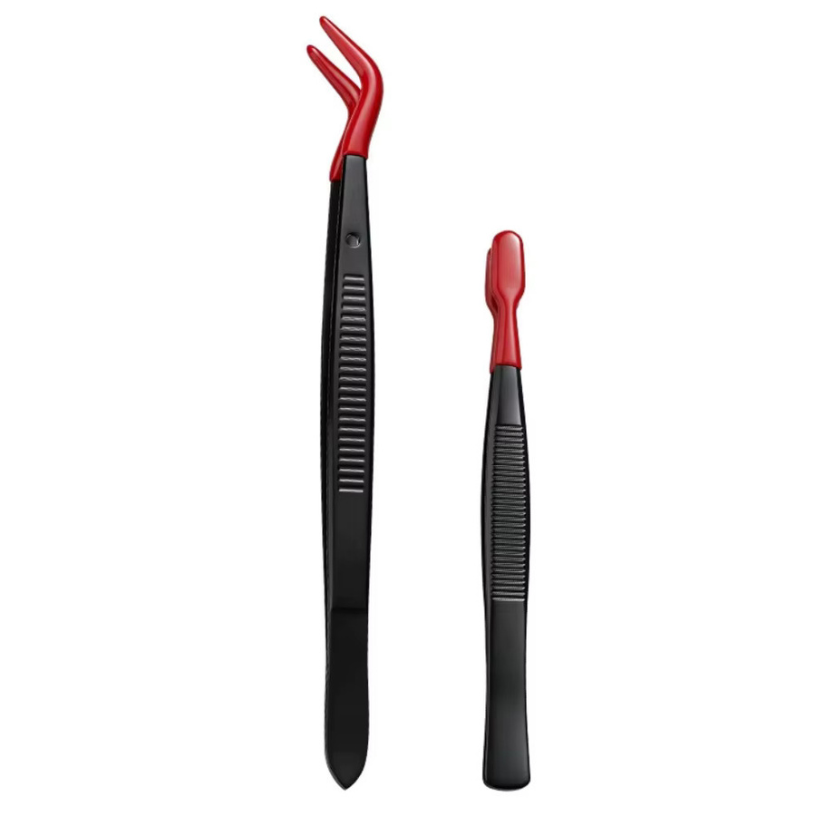 Yingkoo Store Pinzetten-Set aus Edelstahl, verschiedene Spitzenformen - Bild 1