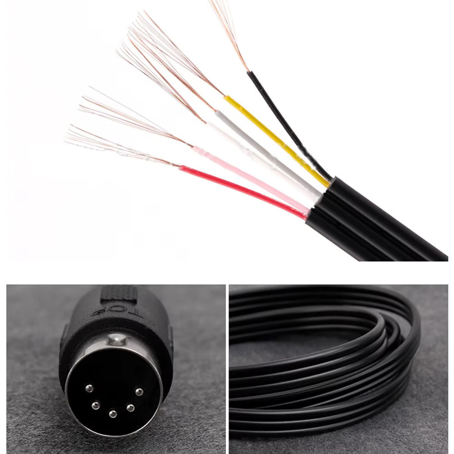 xunbeifang AV-Audio-Video-Kabel für SEGA Mega Drive 1 und Genesis 1 mit 3 RCA-Anschlüssen, Länge: 1,8 m - Bild 2