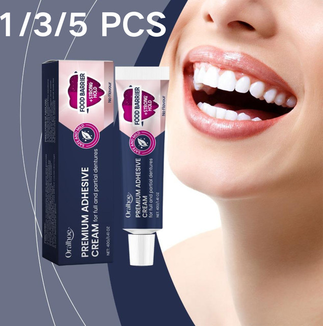 Fixodent Prothesenhaftcreme Original, Starker Halt - Bild 1