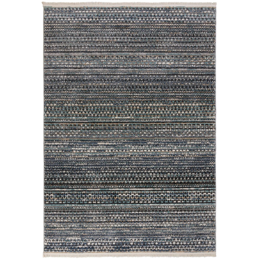Flair Rugs Kurzflorteppich Camino in Blau mit geometrischem Design, B/T: 120 x 160 cm - Bild 2