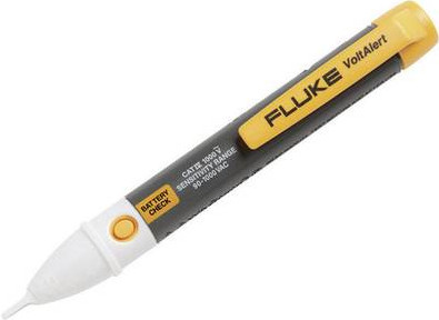 Fluke 2AC Spannungsprüfer in Schwarz, Weiß und Gelb mit CAT IV 1000 V Zertifizierung - Bild 1