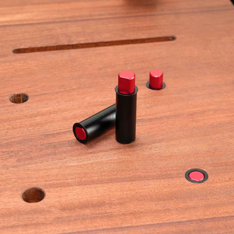 LTOOLS Präzisions-Werkbanktisch aus Aluminium mit Führungsschienen und Stichsägenhalterung für 19/20mm Pop-up-Holzklammern - Bild 1