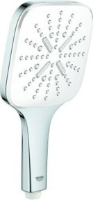 Grohe HB Rainshower SmartActive130 Cube 3 Handbrause in Chrom mit Regen-, Strahl- und Massagefunktion sowie Anti-Kalk-Funktion und Wassersparfunktion - Bild 1
