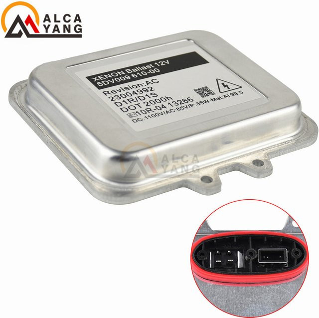 Malcayang Xenon-Vorschaltgerät D1S ECU 5DV009610-00 5DV00961000 in Silber für Skoda Octavia, BMW X5 und X6 - Bild 1