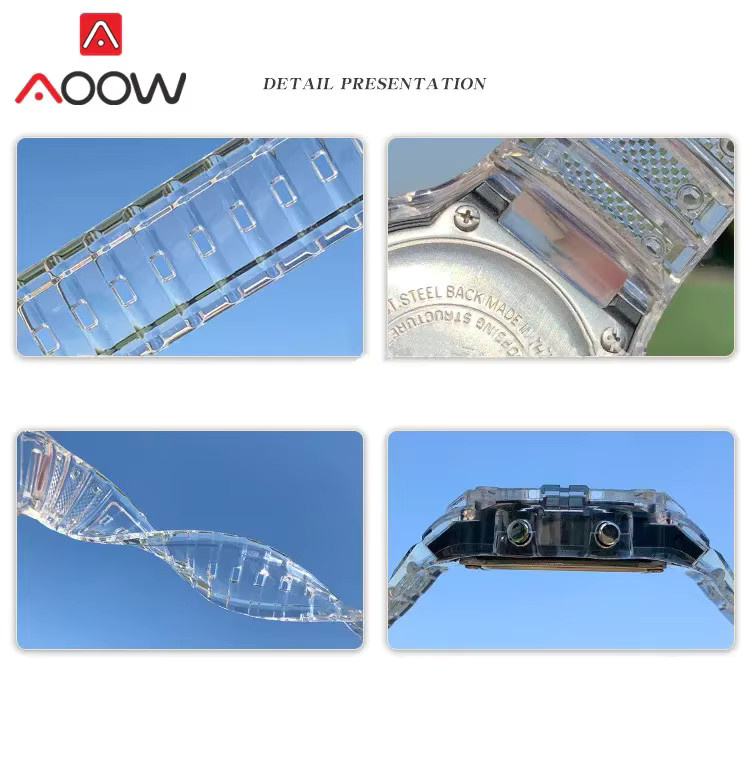 Casio Uhrenarmband-Schutzhüllen-Set, Kunststoff, Herren - Bild 1