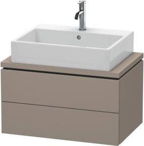 Duravit Waschtischunterschrank Compact L-Cube mit 2 Schubladen, Breite: 72 cm, Tiefe: 47,7 cm, Höhe: 40 cm - Bild 1