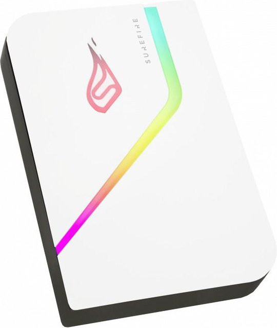 SureFire PyroDrive Gaming-SSD mit 2 TB Speicherplatz, USB-C, 2.5 Zoll, Weiß - Bild 1