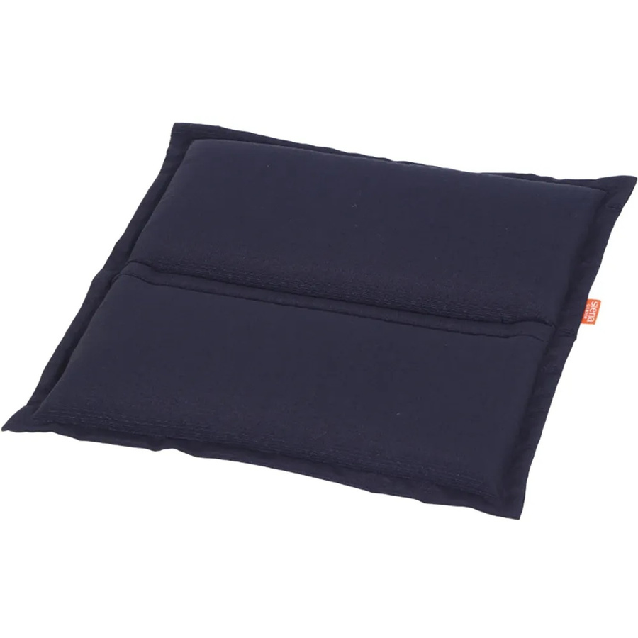 Siena Garden Centauri Auflage Hocker-Sitzkissen Uni Dunkelblau B/T/H: 47 x 47 x 3 cm - Bild 2