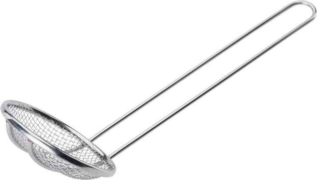 GSW Draht-Schaumlöffel aus Edelstahl in Silber, rund, Breite: 13 cm, Länge: 47 cm - Bild 1