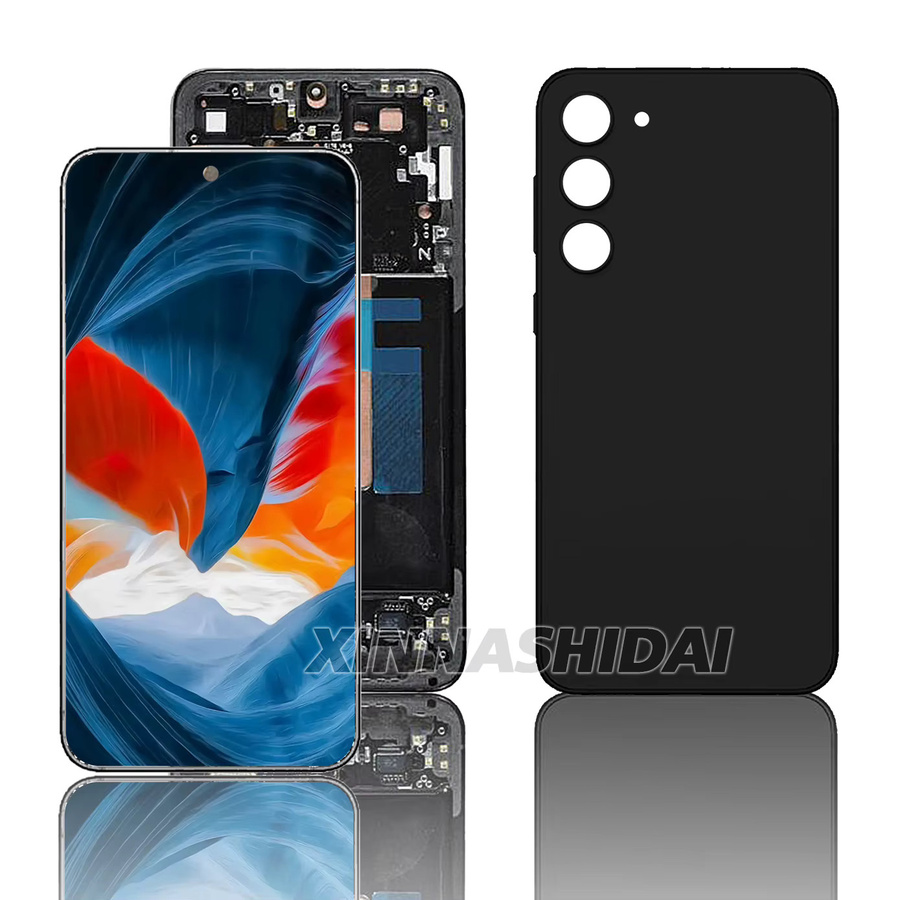 Samsung Galaxy S23 Plus OLED-LCD Ersatzdisplay mit Rahmen und Touchscreen-Digitizer in Schwarz oder Grün - Bild 2