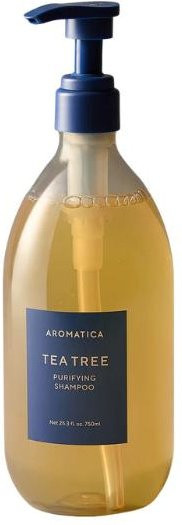 AROMATICA Teebaum Reinigungs-Shampoo, 750 ml, für fettiges Haar - Bild 1