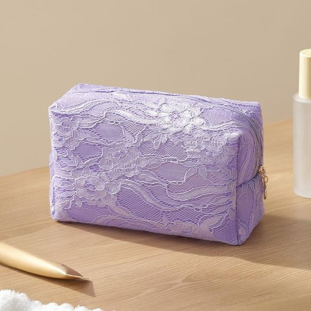 Ruidi bb Kosmetiktasche Blumendruck, violett - Bild 1