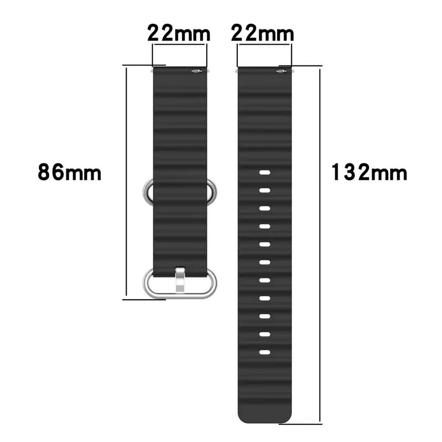 FancyWrist Armband und Silikonhülle, Weiß, Unisex, Redmi Watch 5 Active 5 Lite - Bild 1