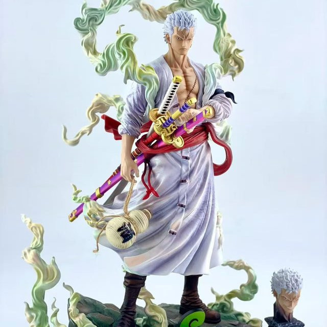 Bandai One Piece Nika Form Solon Rhonoya Zoro Schwertkämpfer Modell, Box-Set - Bild 1