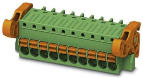Phoenix Contact Buchsengehäuse-Kabel, Polzahl: 9, Rastermaß: 3,81 mm, Farbe: Grün, Artikelnummer: 1817495 - Bild 1