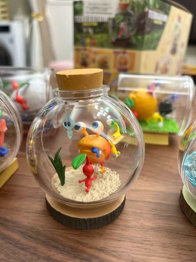 Re-Ment Pikmin Terrarium Collection 1, Blindbox, Miniaturszene, Süßigkeiten-Spielzeug - Bild 4