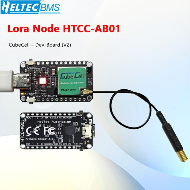 Heltec LoRa Node HTCC-AB01 V2 Version für Arduino IoT mit ASR6501 CubeCell – 433MHz/868-915MHz - Bild 1
