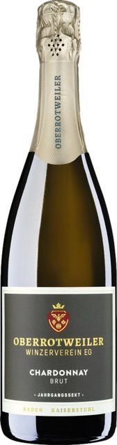 Oberrotweiler Winzerverein eG Chardonnay Sekt, Brut, Baden, 2023, 0,75 l - Bild 1