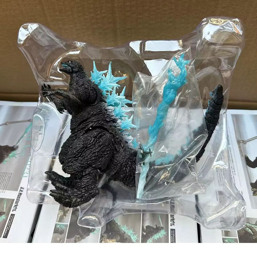 Bandai S.H.MonsterArts Godzilla -1.0 2023 Anime Actionfigur in Blau mit beweglichen Gelenken - Bild 5