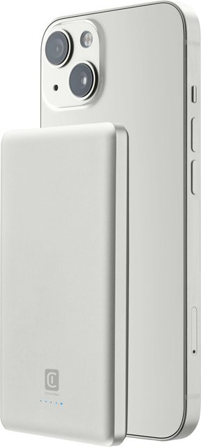 CellularLine MagSafe Wireless Power Bank MAG LITE 5000 weiß mit USB-C - Bild 1