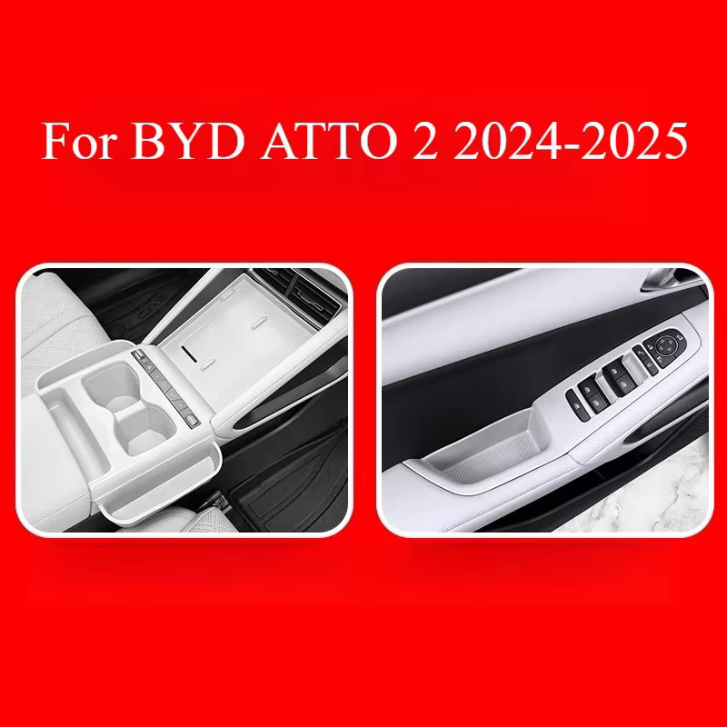 SHUN SOON Silikon-Pad für BYD YUAN PRO ATTO 2 2024-2025, wasserdichte und kratzfeste Innenraum-Zentralsteuerung-Schutzmatte - Bild 2