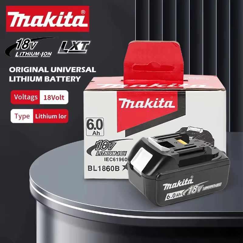 Makita 18V Akku-Set mit 6,0Ah Akku und Ladegerät für Elektrowerkzeuge - Bild 4