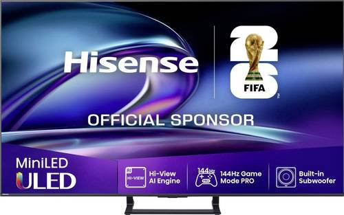 Hisense 55E89Q Mini LED 4K UHD Smart TV in Schwarz, 139 cm (55 Zoll) - Bild 1