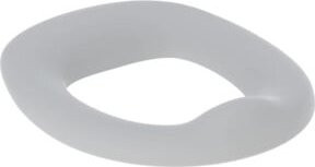 Geberit WC-Sitzring Bambini für Kleinkinder, oval, achatgrau - Bild 1