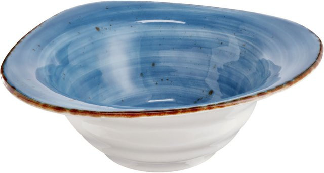 VEGA Schale Nebro aus Porzellan, hellblau, 3er Pack, Durchmesser: 22 cm, Höhe: 7 cm, 750 ml - Bild 1